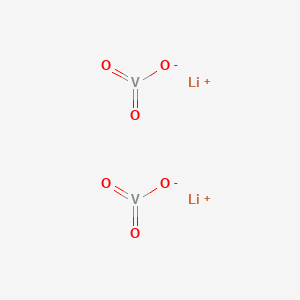 molecular formula Li2O6V2 B8208380 Dilithium;oxido(dioxo)vanadium 