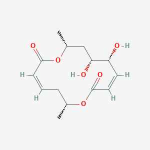 molecular formula C14H20O6 B8209526 colletodiol 
