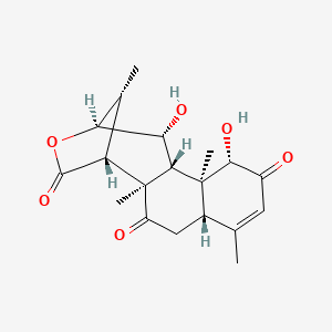 molecular formula C19H24O6 B8209543 Eurycomalactone(P) 