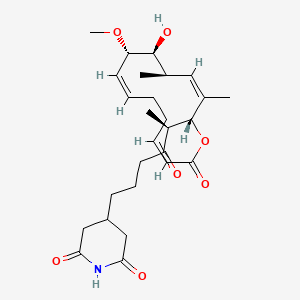 molecular formula C27H39NO7 B8209560 Migrastatin 