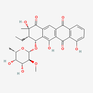 molecular formula C28H30O11 B8209599 Aranciamycin 