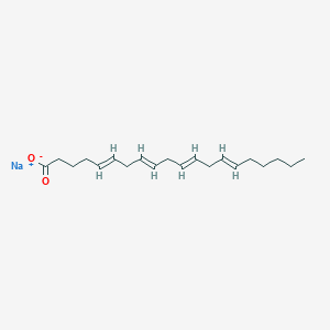 molecular formula C20H31NaO2 B8209633 sodium;(5E,8E,11E,14E)-icosa-5,8,11,14-tetraenoate 