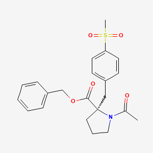 molecular formula C22H25NO5S B8209743 KCC2 blocker 1 