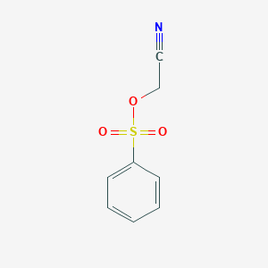 molecular formula C8H7NO3S B082098 Cyanomethyl benzenesulfonate CAS No. 10531-13-2