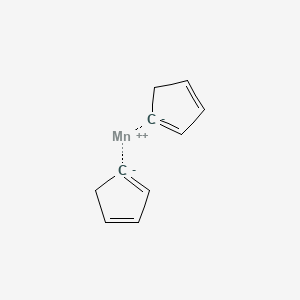 molecular formula C10H10Mn B8209877 BIS(CYCLOPENTADIENYL)MANGANESE 