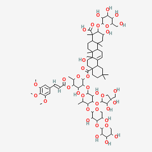 molecular formula C75H112O36 B8209898 Onjisaponin F 
