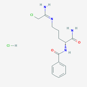 molecular formula C14H20Cl2N4O2 B8210053 D-Cl-amidine hydrochloride 