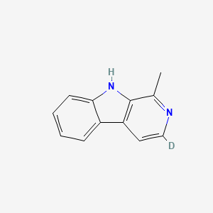 molecular formula C12H10N2 B8210098 Harmane-d1 