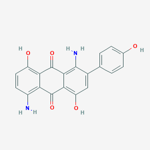 molecular formula C20H14N2O5 B082101 C.I. Disperse Blue 35 CAS No. 13716-91-1