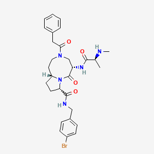 molecular formula C29H36BrN5O4 B8210199 SM-1295 