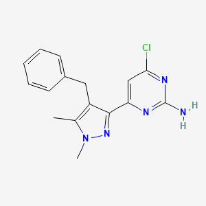 molecular formula C16H16ClN5 B8210248 TDI-10229 