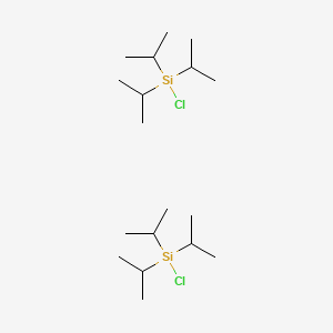 molecular formula C18H42Cl2Si2 B8210352 Bis(chlorotriisopropylsilane) 