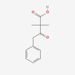 2,2-Dimethyl-3-oxo-4-phenylbutanoic acid