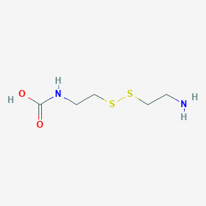 2-(2-Aminoethyldisulfanyl)ethylcarbamic acid