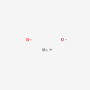 molecular formula MoO2 B8210606 Molybdenum(4+);oxygen(2-) 