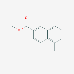 molecular formula C13H12O2 B8210680 Methyl 5-methyl-2-naphthoate 