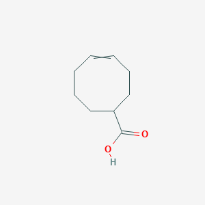 molecular formula C9H14O2 B8210761 Cyclooct-4-ene carboxylic acid 