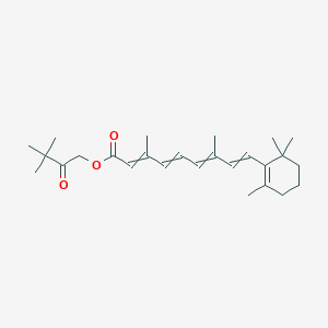 molecular formula C26H38O3 B8210797 Hydroxypinacolone retinoate 