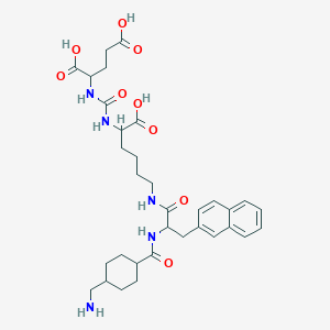 molecular formula C33H45N5O9 B8210805 PSMA-617 Linker 