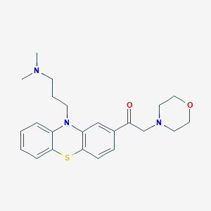 Ketone, 10-(3-(dimethylamino)propyl)phenothiazin-2-YL morpholinomethyl-