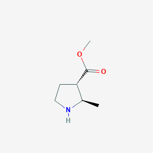 Methyl(2R,3S)-2-methylpyrrolidine-3-carboxylate