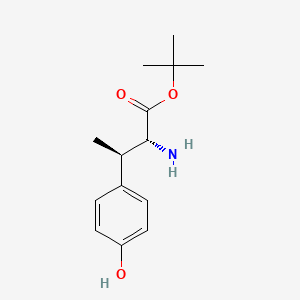 tert-butyl (2R,3R)-2-amino-3-(4-hydroxyphenyl)butanoate