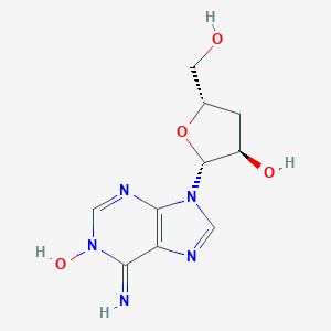 molecular formula C10H13N5O4 B082126 3'-Deoxyadenosine 1-oxide CAS No. 10385-57-6