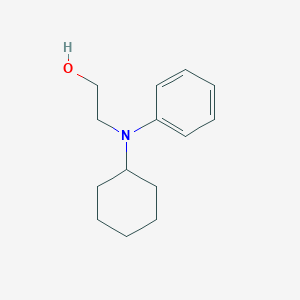 molecular formula C14H21NO B082131 2-(Cyclohexylphenylamino)ethanol CAS No. 13371-73-8