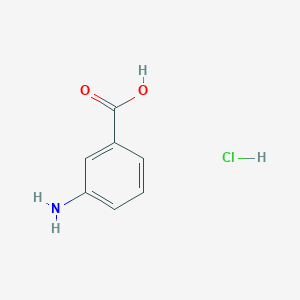 molecular formula C7H8ClNO2 B082133 3-Aminobenzoic acid hydrochloride CAS No. 15151-51-6
