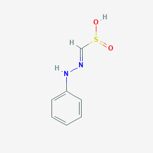 molecular formula C7H8N2O2S B082136 Anilinoiminomethanesulfinic acid CAS No. 14451-43-5
