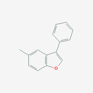 molecular formula C15H12O B082137 5-甲基-3-苯基苯并呋喃 CAS No. 14385-52-5