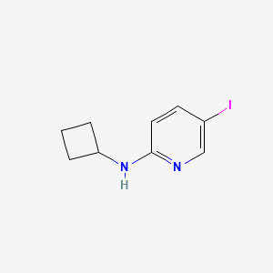 molecular formula C9H11IN2 B8213930 N-Cyclobutyl-5-iodopyridin-2-amine 