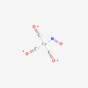 molecular formula C3CoNO4+ B082143 Tricarbonylnitrosylcobalt CAS No. 14096-82-3