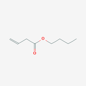 molecular formula C8H14O2 B082150 3-Butenoic acid, butyl ester CAS No. 14036-56-7
