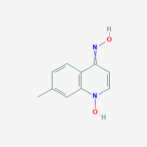 4-(Hydroxyamino)-7-methylquinoline 1-oxide