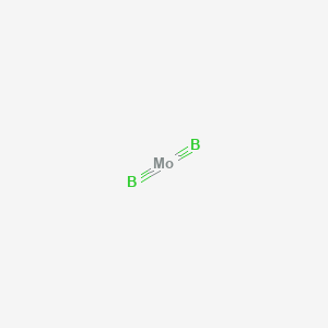 molecular formula B2Mo B082156 Molybdenum diboride CAS No. 12007-27-1