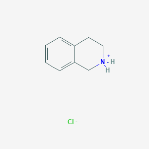 molecular formula C9H12ClN B082161 1,2,3,4-Tetrahydroisoquinoline hydrochloride CAS No. 14099-81-1