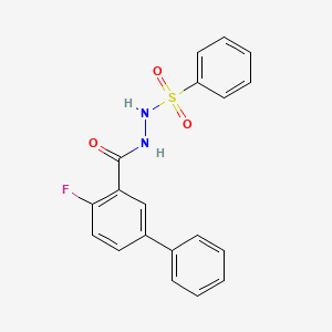 molecular formula C19H15FN2O3S B8216357 MFCD32708790 