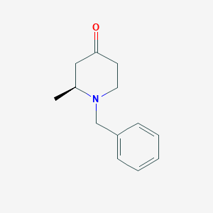 (2S)-1-benzyl-2-methylpiperidin-4-one