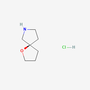 (5R)-1-oxa-7-azaspiro[4.4]nonane;hydrochloride