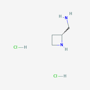 [(2R)-azetidin-2-yl]methanamine;dihydrochloride