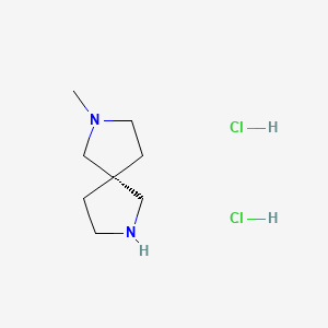 (5R)-2-methyl-2,7-diazaspiro[4.4]nonane;dihydrochloride