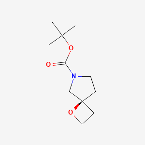 tert-butyl (4S)-1-oxa-7-azaspiro[3.4]octane-7-carboxylate