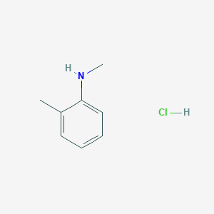molecular formula C8H12ClN B082171 N,2-dimethylaniline hydrochloride CAS No. 10541-29-4