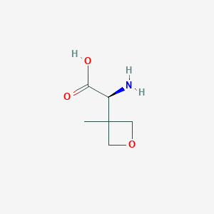 (S)-2-Amino-2-(3-methyloxetan-3-yl)acetic acid