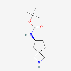 tert-butyl N-[(6S)-2-azaspiro[3.4]octan-6-yl]carbamate