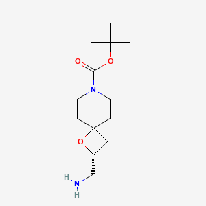 tert-butyl (2R)-2-(aminomethyl)-1-oxa-7-azaspiro[3.5]nonane-7-carboxylate
