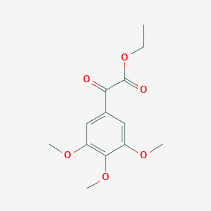 molecular formula C13H16O6 B082179 Ethyl 3,4,5-trimethoxybenzoylformate CAS No. 14655-36-8
