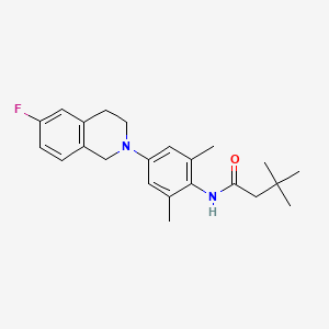 molecular formula C23H29FN2O B8217906 Azetukalner CAS No. 1009344-33-5
