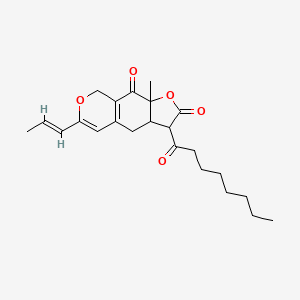 molecular formula C23H30O5 B8217921 Ankaflavin 